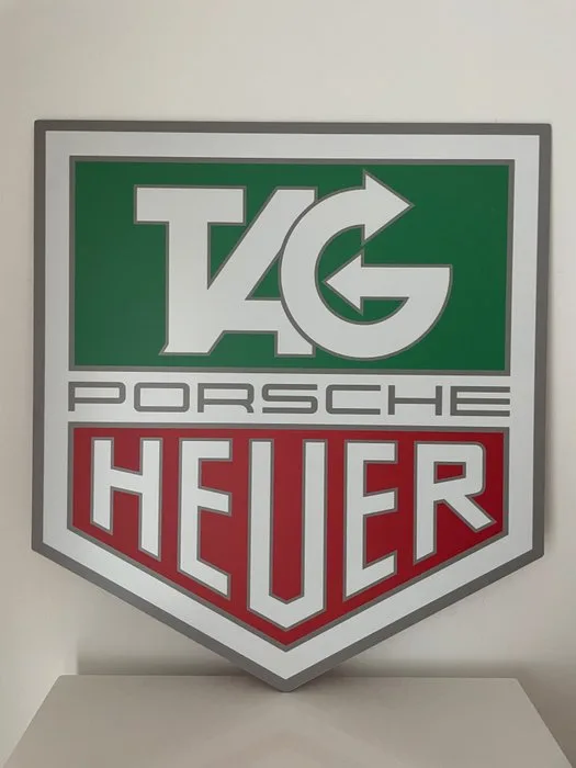 Aluminium XL LOGO Tag Heuer - Porsche - NO ENVIO A CANARIAS