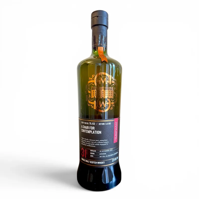 Mortlach – 31 Year Old 1992 SMWS 76.153 'A Chair For Contemplation' Single 1st Fill Bourbon Cask (70cl)