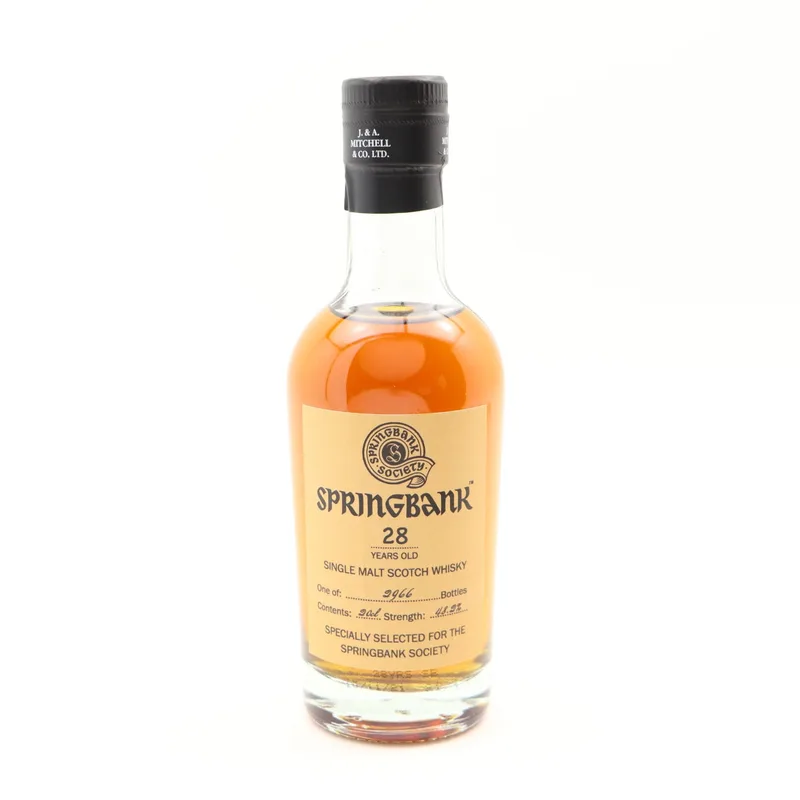Springbank – 28 Year Old Society Bottling 20cl