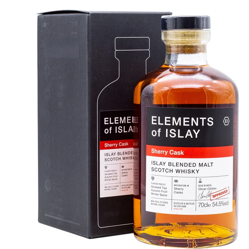 Elements of Islay Sherry Cask Islay Blended Malt Scotch Whisky (70cl, 54.5%)