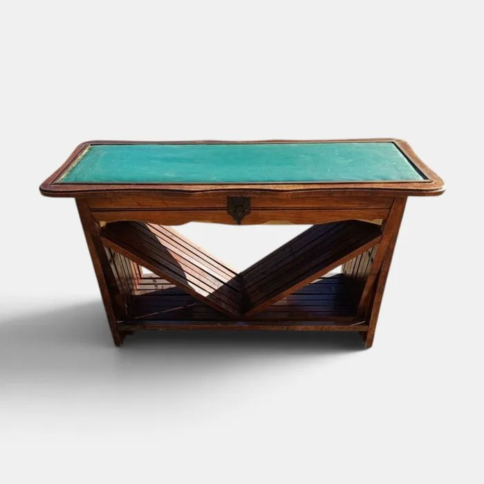 Daybed - Oak - Folding bed, in banc