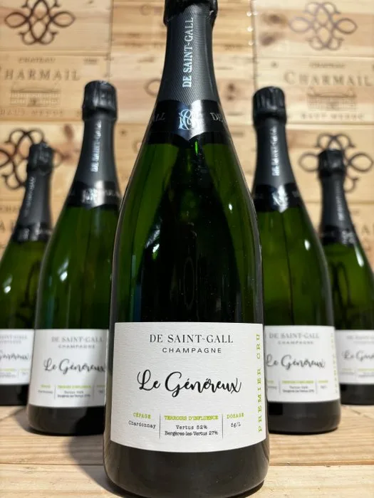De Saint-Gall, Cuvée Généreux - Champagne 1er Cru, Extra Brut - 6 Bottles (0.75L)
