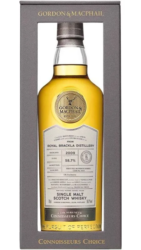Royal Brackla – 2009 15 Year Old Gordon & MacPhail (70cl)