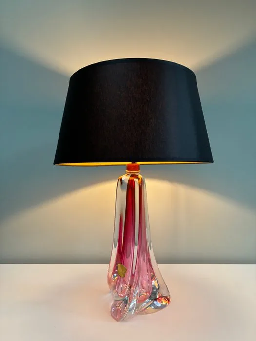 Val Saint Lambert - Table lamp - Radia - Crystal