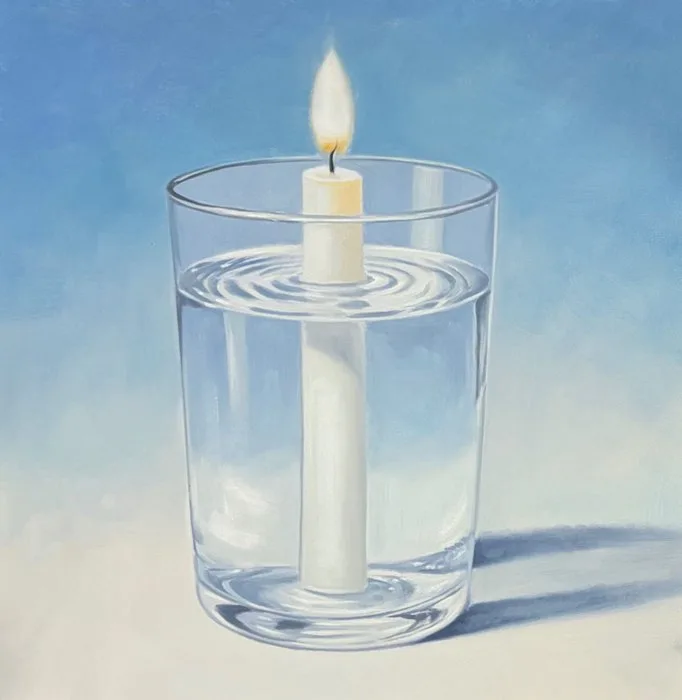 Charlie - bougie et eau