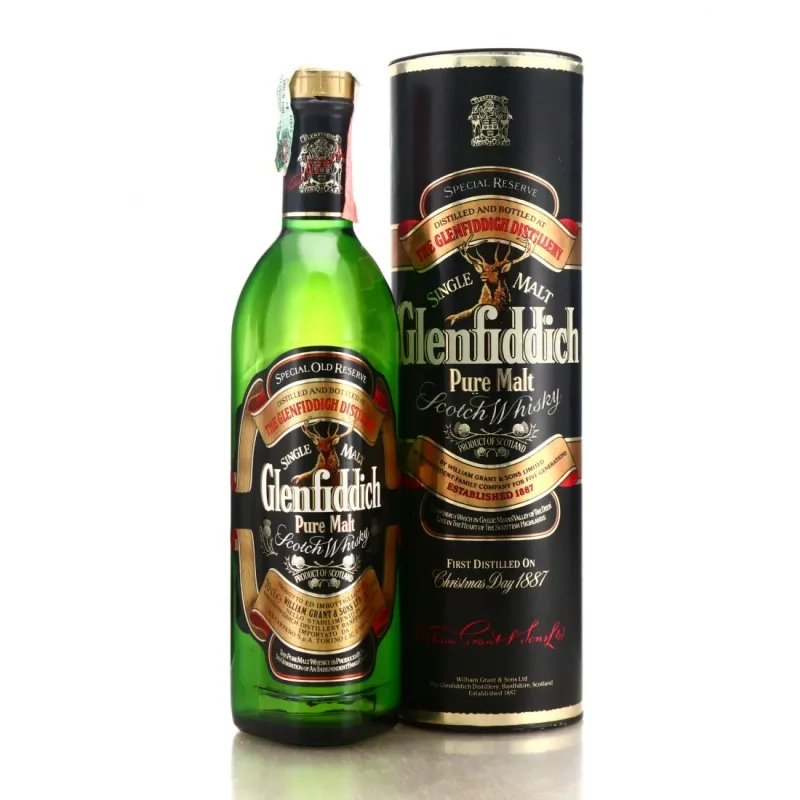 Glenfiddich – Special Old Reserve Pure Malt Scotch Whisky 1980s (75cl, 40%)