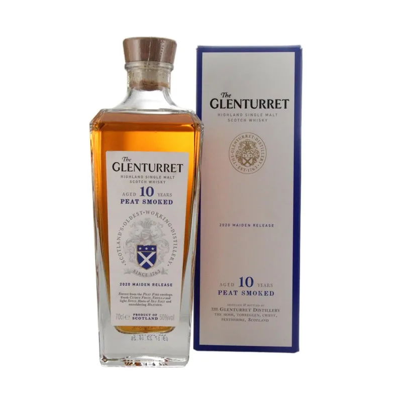 Glenturret – 10 Year Old Peat Smoked 2020 Maiden Release