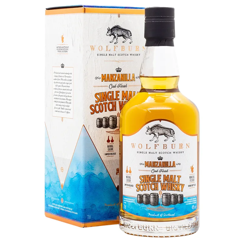 Wolfburn – 7 Year Old Manzanilla Cask Finish (70cl, 46%)
