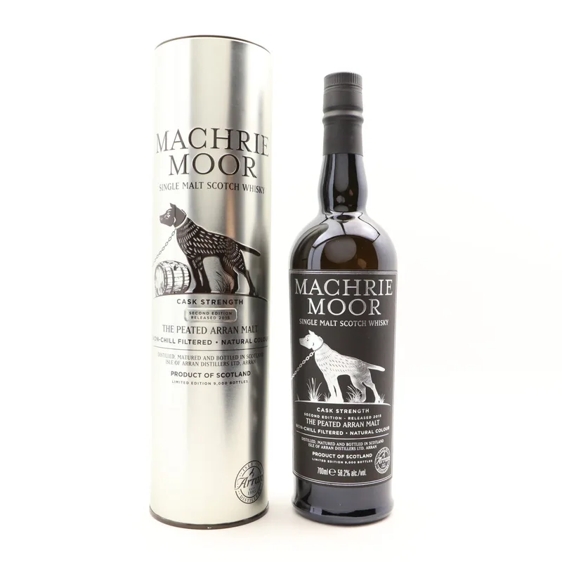 Arran – Machrie Moor Cask Strength 2015 2nd Edition (70cl, 58.2%)