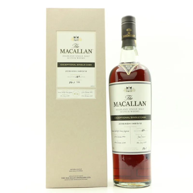 Macallan – 1997 Exceptional Cask #12 2018 Release (70cl, 54.1%)