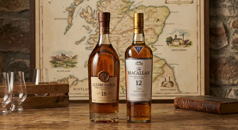 highland-vs-speyside-whisky whisky bottle