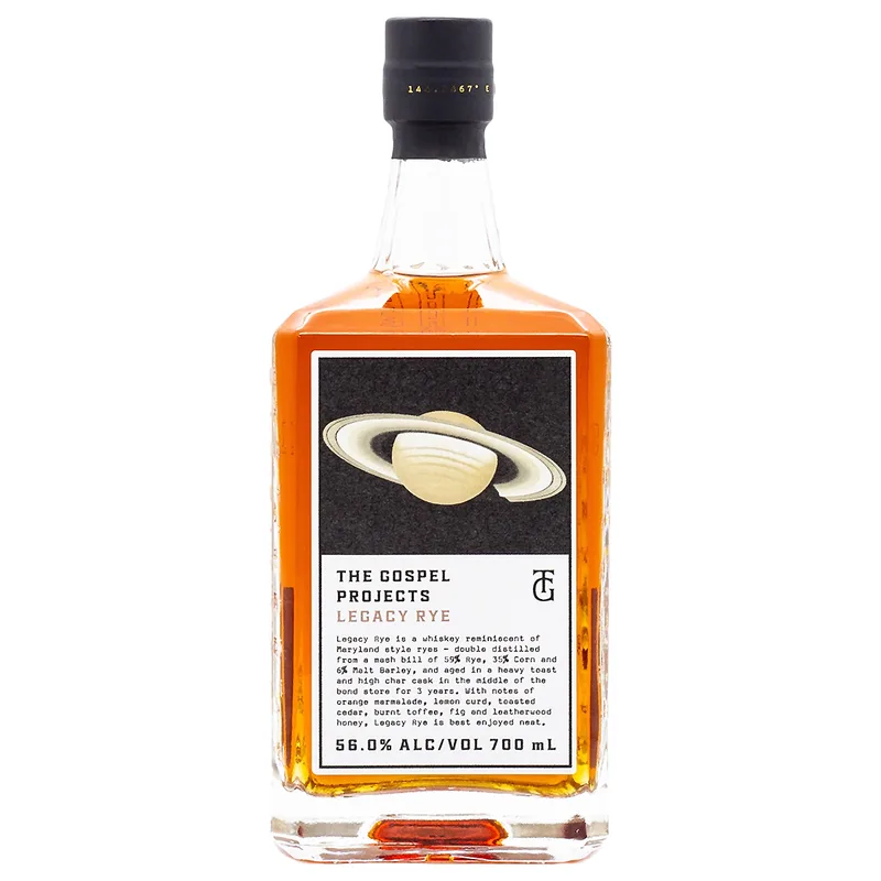 The Gospel – Projects Legacy Rye Whiskey (70cl, 56%)