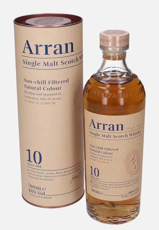 Arran – 10 Year Old (70cl, 46%)