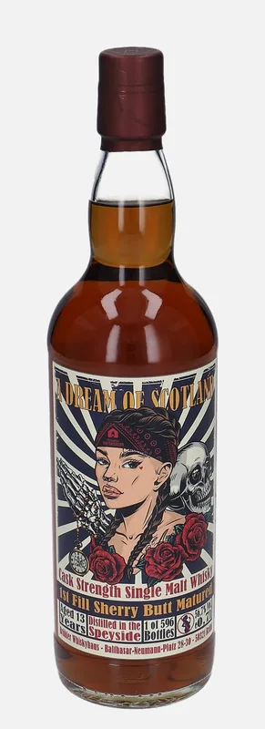 A Dream of Scotland – 13 Year Old Brühler Whiskyhaus (70cl, 56.7%)