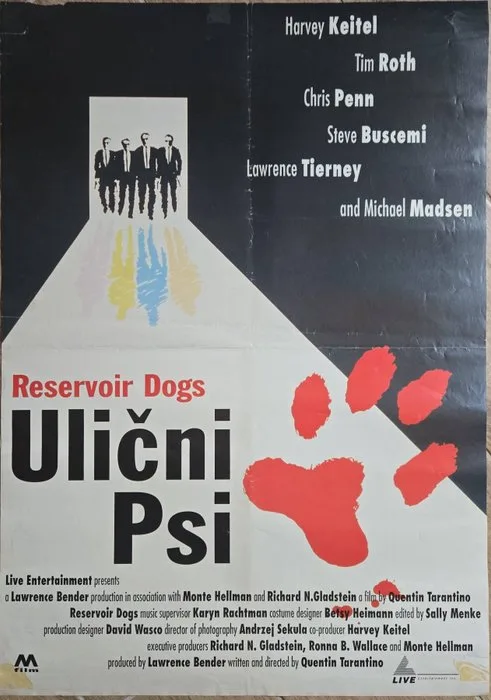 Marc Zaref - Reservoir Dogs (1992) – Quentin Tarantino Original Movie Poster - 1990s