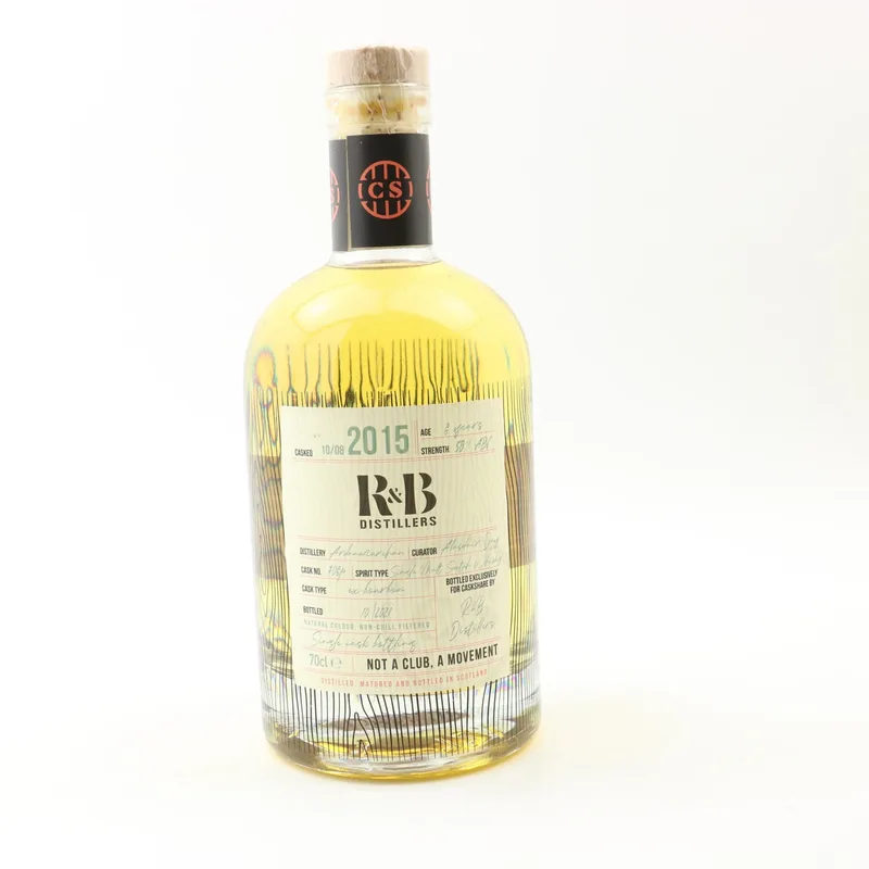 Ardnamurchan – 2015 6 Year Old R & B Distillers For Caskshare (70cl, 58%)