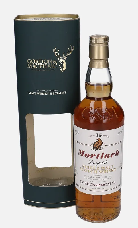 Mortlach – 15 Year Old Gordon & MacPhail Distillery Labels (70cl, 43%)