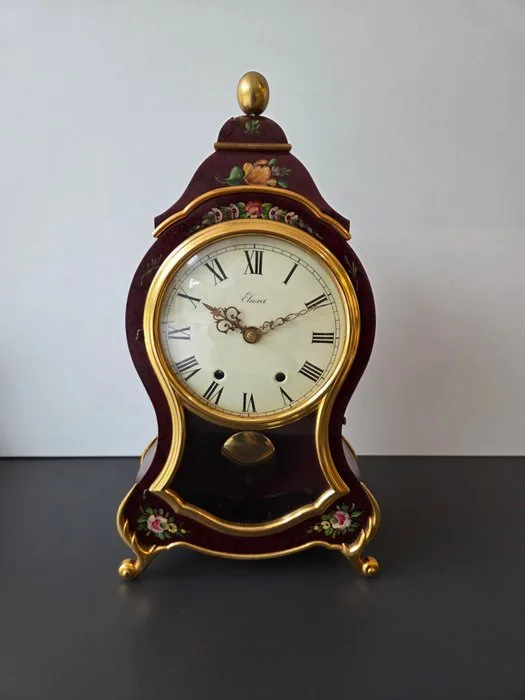 Pendulum clock - Eluxa - Wood - 1970-1980 - Neuchâtel Pendulum Clock