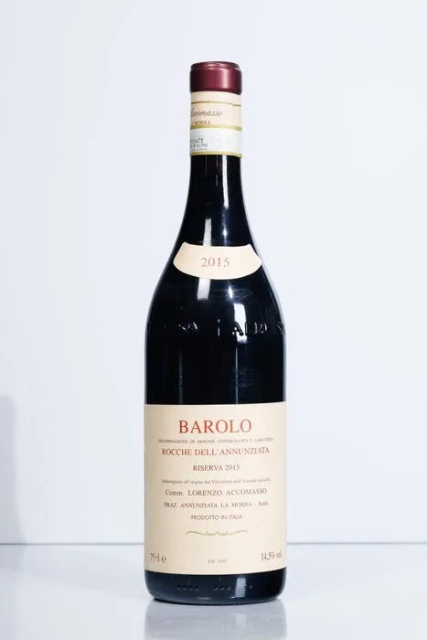 2015 Comm. Lorenzo Accomasso, Rocche dell'Annunziata - Barolo Riserva - 1 Bottle (0.75L)
