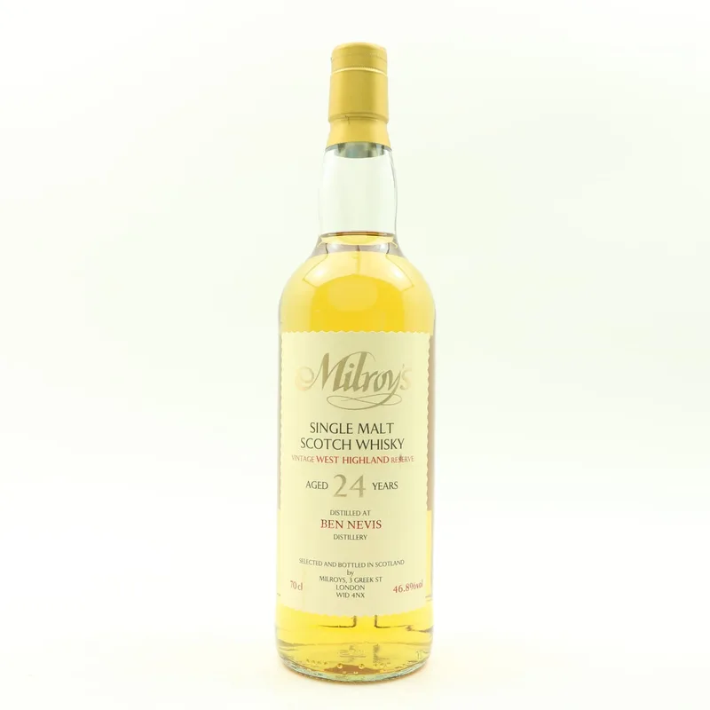 Ben Nevis – 1998 24 Year Old Milroy’s (70cl, 46.8%)