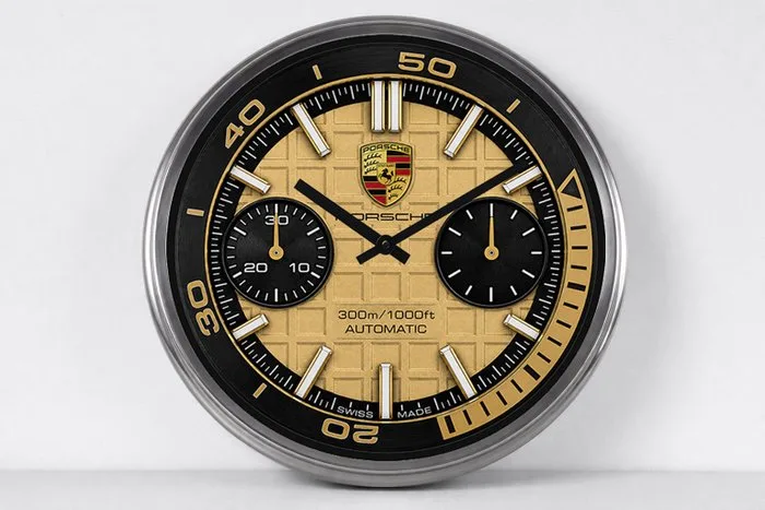 Porsche Heritage – Classic Motorsport Inspired Wall Clock - LukanowskyArt - Contemporary Glass, Metal - 2020+ - Porsche