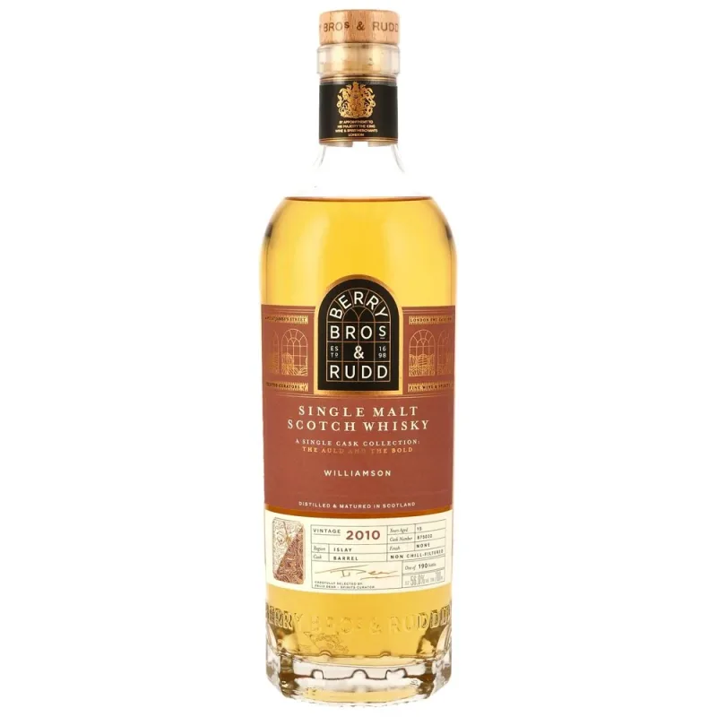 Williamson – 15 Year Old 2010 Barrel #875032 The Auld & The Bold Berry Bros & Rudd