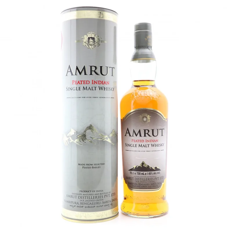 Amrut – Peated Single Malt (70cl, 46%)