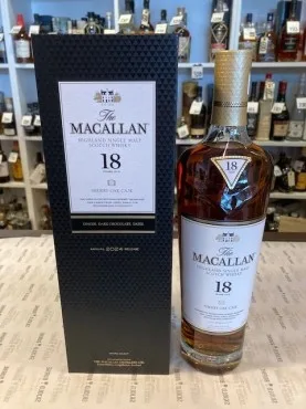 The Macallan Sherry Oak 18 Years Old 2024