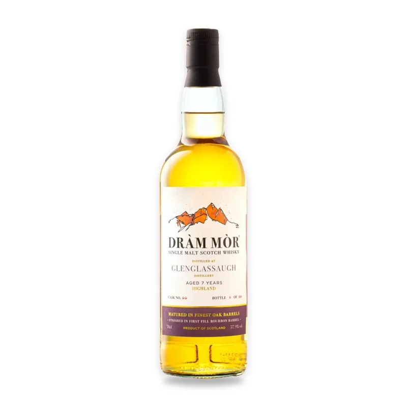 Dràm Mòr GlenGlassaugh 7 Year Old Bourbon Barrel