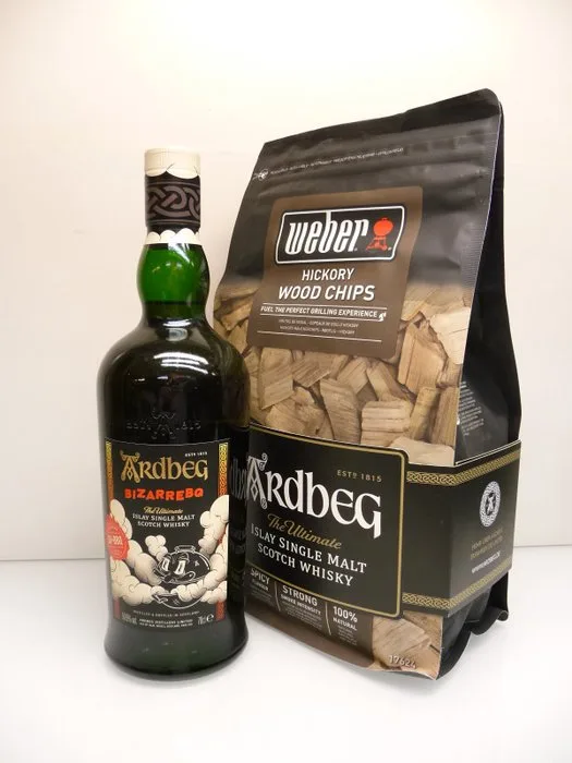 Ardbeg BizarreBQ + Weber Wood Chips - b. 2023 - 70cl