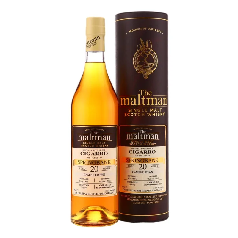 Springbank – 1996 The Maltman 20 Year Old (70cl, 48.90%)