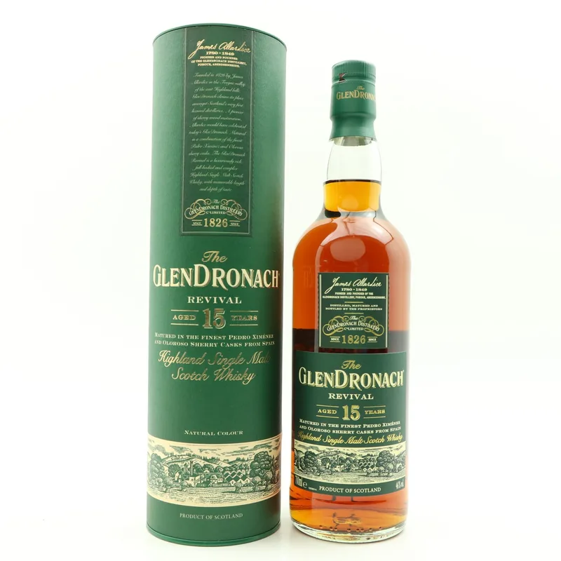 Glendronach – 15 Year Old Revival (70cl, 46%)