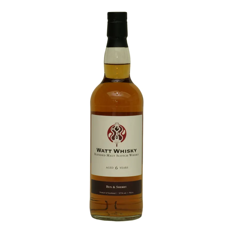 Ben & Sherry Blended Malt 6 Year Old Watt Whisky (70cl, 57.1%)