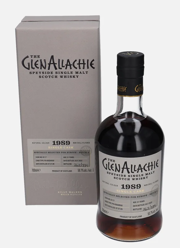 Glenallachie – 1989 31 Year Old Batch 3 (70cl, 50.7%)