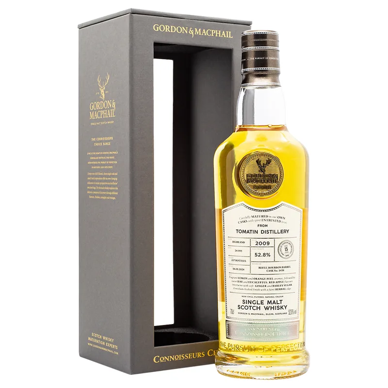 Gordon & MacPhail Tomatin Aged 15 Years 2009/2024 Cask 1438 Single Malt Scotch Whisky (70cl, 52.8%)