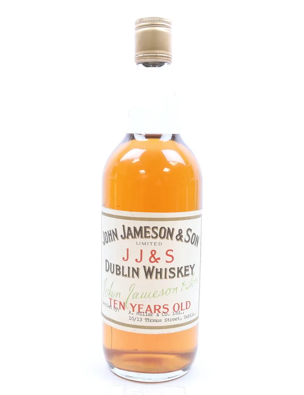 John Jameson & Son A. Millar & Co Ltd 10 Year Old