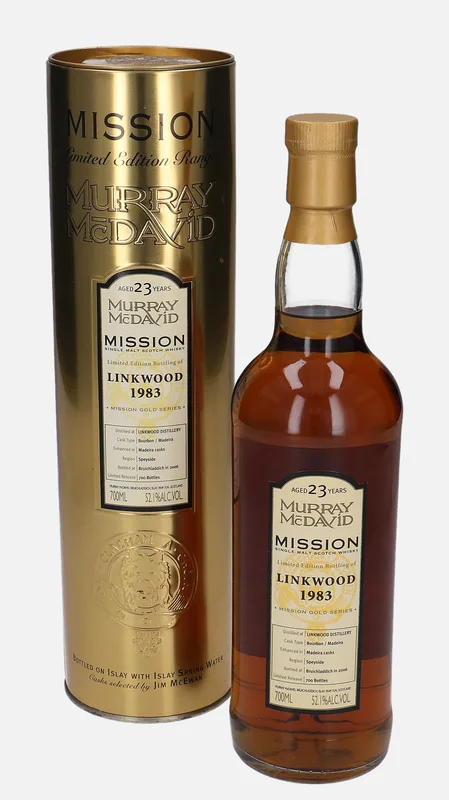 Linkwood – 1983 23 Year Old Murray McDavid Mission Gold Series
