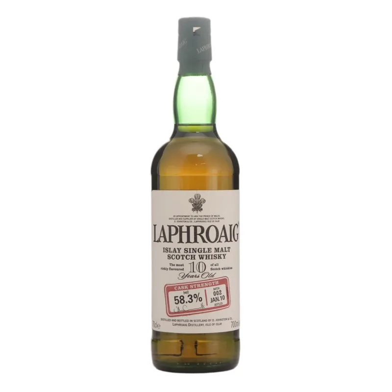 Laphroaig – 10 Year Old Original Cask Strength Batch 002