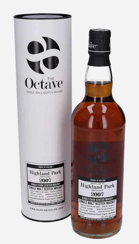 Highland Park – 2007 14 Year Old Duncan Taylor the Octave (70cl, 55.3%)