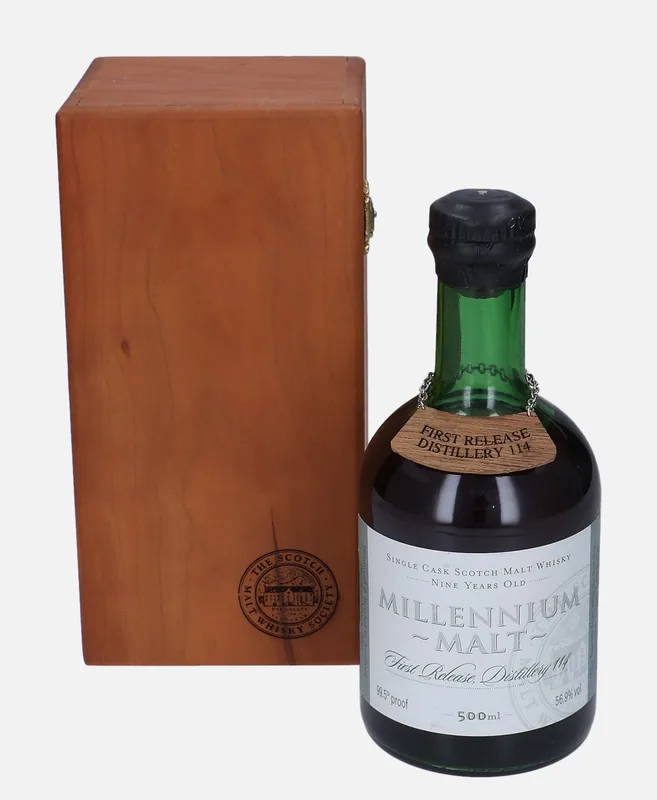 Springbank – Millennium Malt 1990 9 Year Old The Scotch Malt Whisky Society 114.1 (50cl, 56.9%)