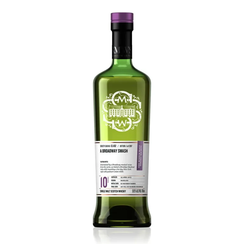 Dalmore – 10 Year Old 2013 SMWS Single Ex-Bourbon First Fill Oloroso Finished Cask 13.102 Bubbling Brown Sugar (70cl)