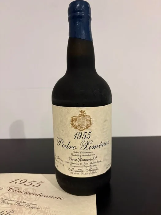 1955 Pérez Barquero, Cincuentenario - Montilla-Moriles Pedro Ximenez - 1 Bottle (0.75L)