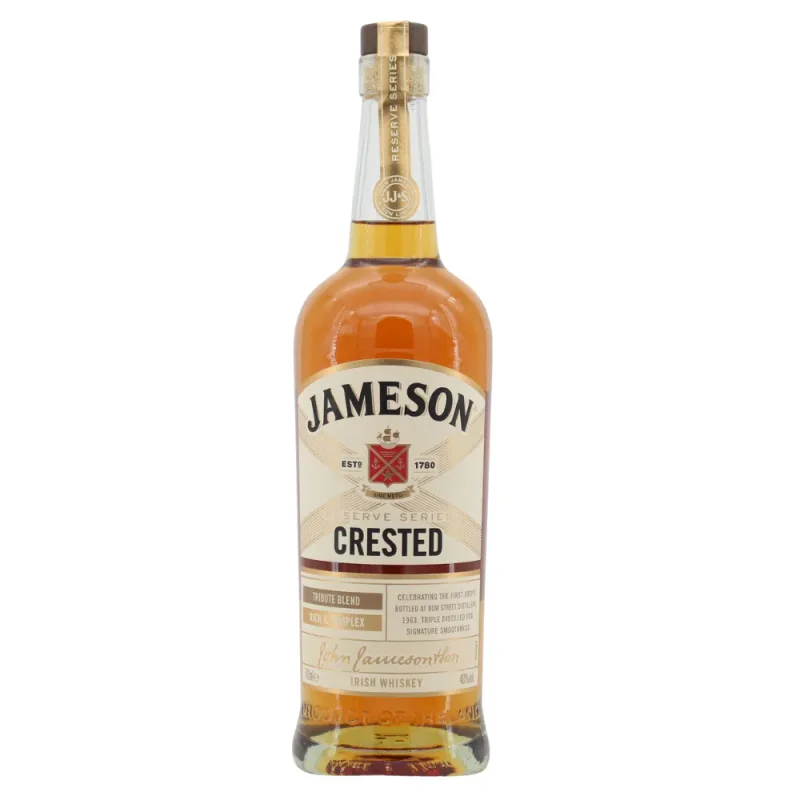 Jameson Crested Triple Distilled Irish Whiskey (70cl, 40%)