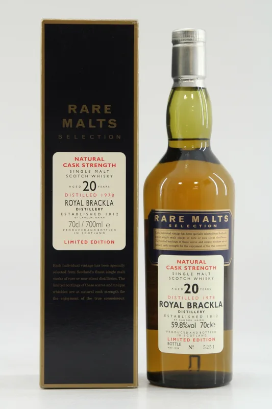 Royal Brackla – 20 Years Old - 1978 Rare Malts 59.8%