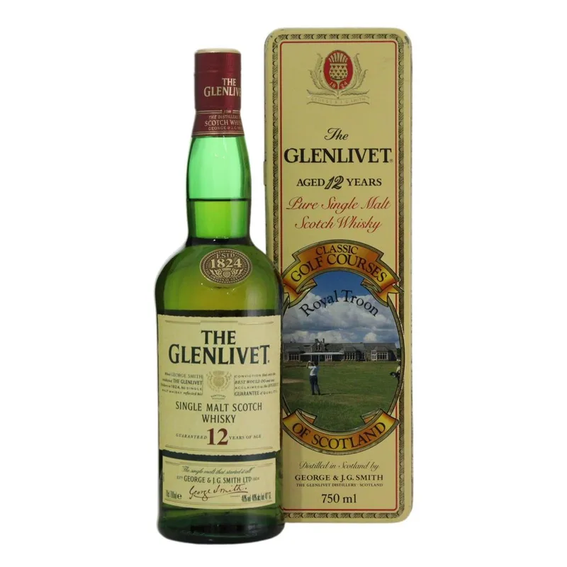 Glenlivet – 12 Year Old Classic Golf Courses 1990s / Royal Troon