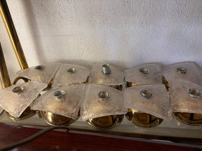 Wall sconce (10) - Glass