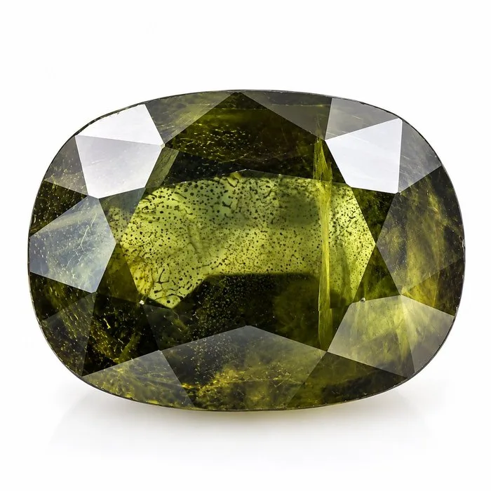 1 pcs Green Sapphire - 6.87 ct - International Gemological Institute (IGI)