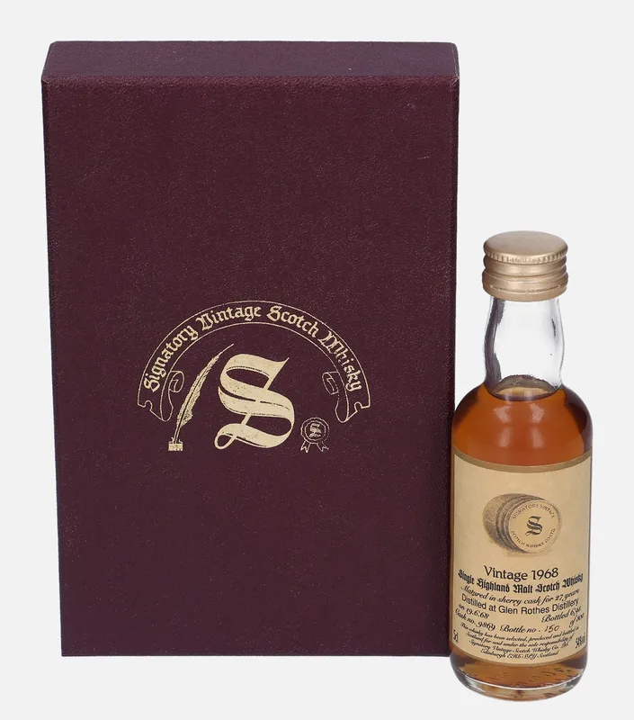 Glenrothes – 1968 27 Year Old Signatory Vintage Scotch Whisky Co.