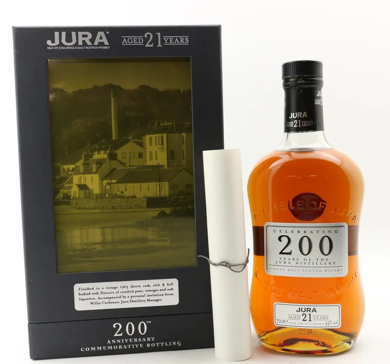Jura 21 Year Old 200th Anniversary (70cl, 44%)