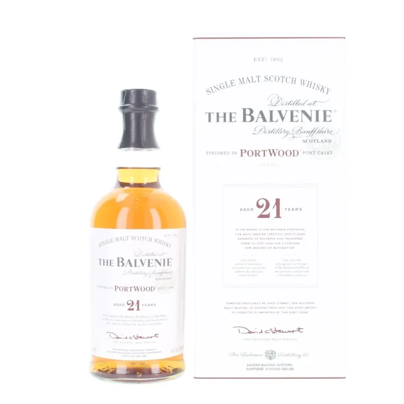Balvenie – 21 Year Old PortWood Single Malt Scotch Whisky